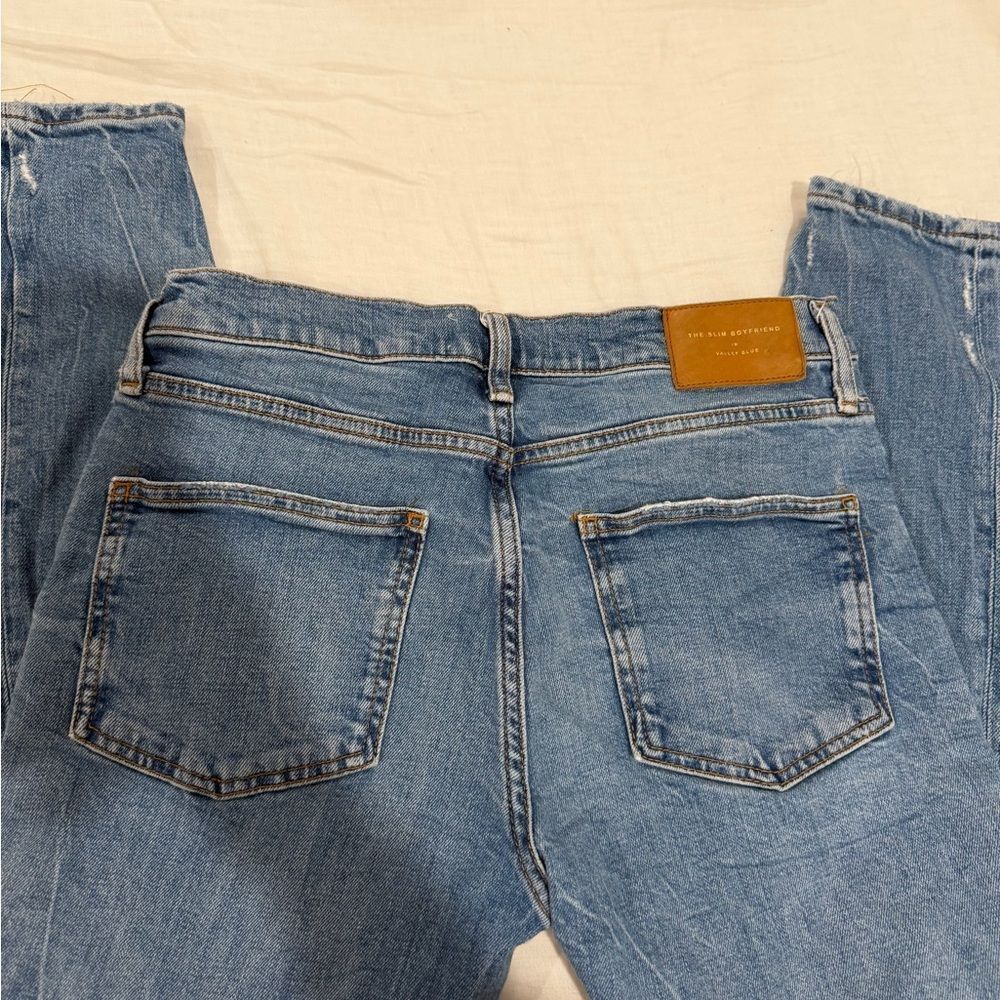 ZARA “The Slim Boyfriend” Jeans Valley Blue - Picture 5 of 8